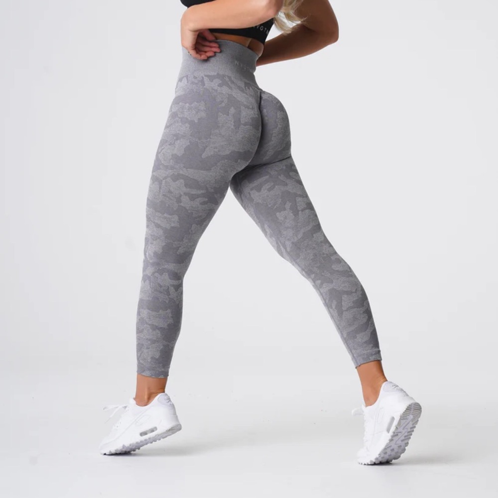 NVGTN Grey Camo Seamless Leggings